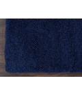 Nourison Malibu Shag Runner Area Rug MSG01-Navy