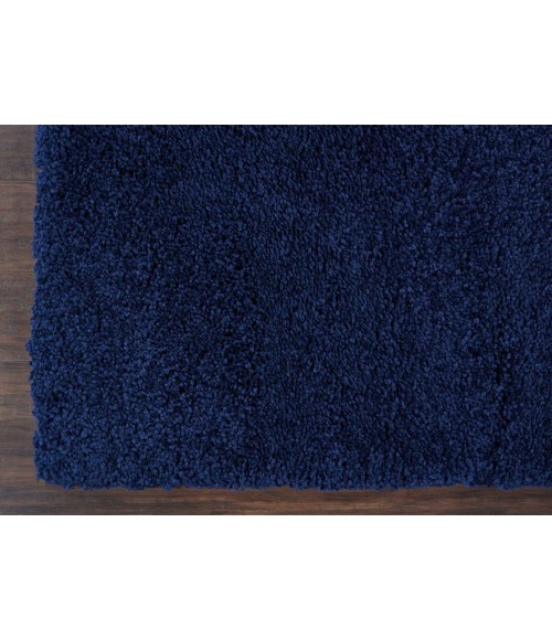 Nourison Malibu Shag Runner Area Rug MSG01-Navy