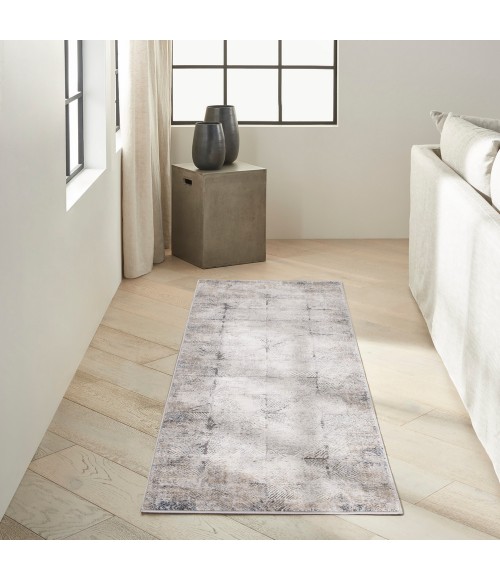 Calvin Klein Infinity Area Rug IFN03 Ivory Grey