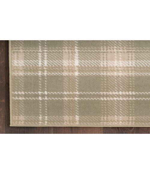 Nourison Grafix Olive GRF03 7 ft. X 10 ft. Rectangle Rug