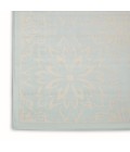 Nourison Jubilant Area Rug JUB06-Ivory/Light Blue