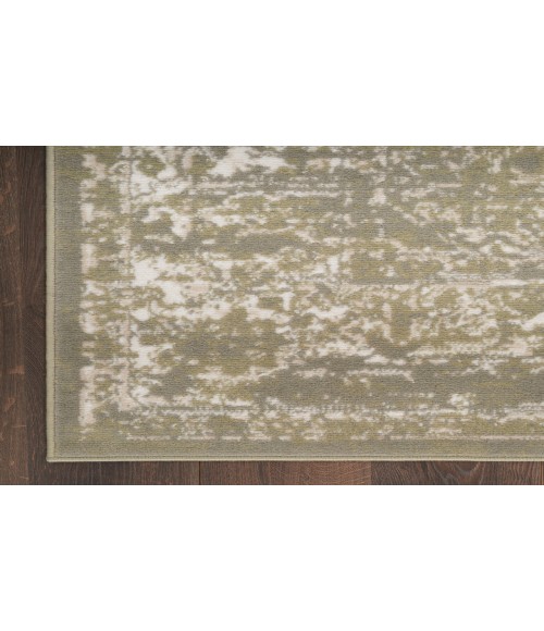 Nourison Grafix Olive GRF14 2 ft. 3 in. X 7 ft. 6 in. Rectangle Rug
