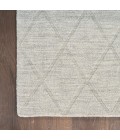 Nourison Wool Haven Grey WOH01 7 ft. 9 in. X 9 ft. 9 in. Rect. Rug