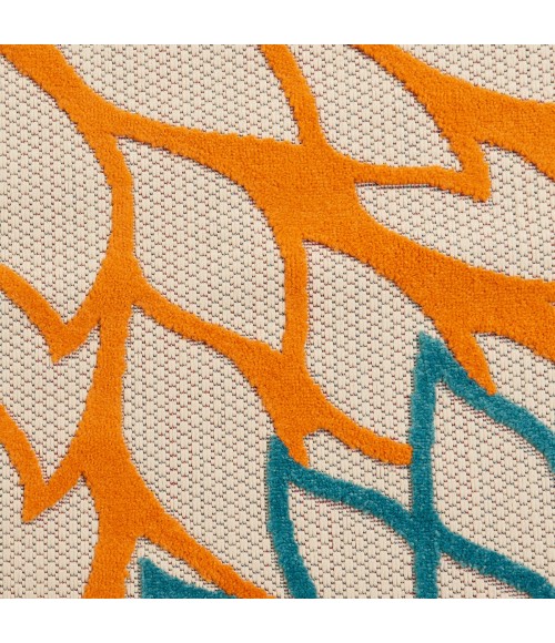 Aloha Area Rug Nourison Aloha Area Rug ALH05 Green 10' x 14'