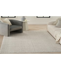 Nourison Textured Home Ivory Mocha TXH01 7 ft. 10 in. X 9 ft. 10 in. Rectangle Rug