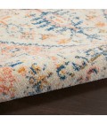 Nourison Tranquil Area Rug TRA06 Ivory/Multicolor 2'3" x 7'3"