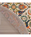 Nourison Allur Area Rug ALR03 Ivory Multicolor