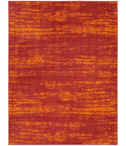 Nourison Essentials - Nre03 Red Area Rug 9 ft. X 12 ft. Rectangle