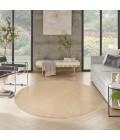 Nourison Tulum Taupe Ivory TLM04 8 ft. X Round Rug