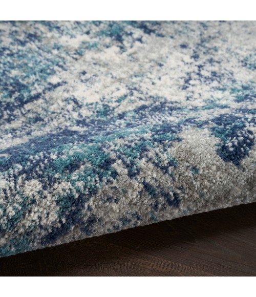 Nourison Passion Area Rug PSN36 Ivory Teal