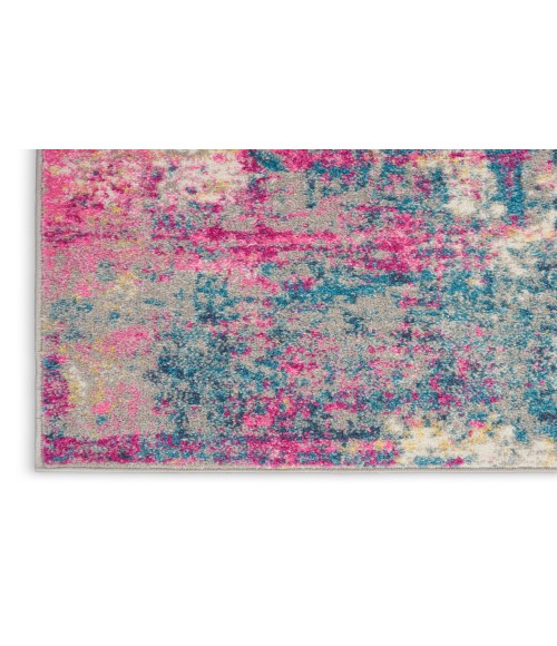 Nourison Passion Ivory Multicolor PSN36 4 ft. Square Rug