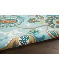 Nourison SUN N' SHADE Area Rug Waverly Sun N' Shade Area Rug SND73-Light Blue