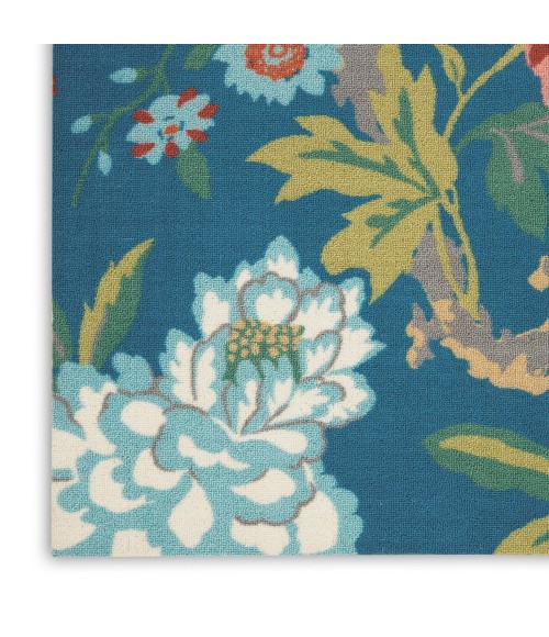 Waverly Sun N' Shade Area Rug SND82 Blue/Multicolor 10' x 13'