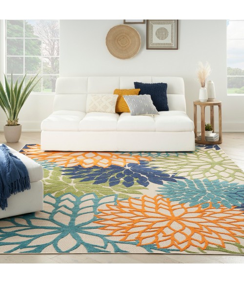 Nourison Aloha Area Rug Nourison Aloha Area Rug ALH05 Multicolor