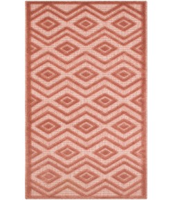 Nourison Versatile Coral Orange NRV01 2 ft. X 6 ft. Rectangle Rug