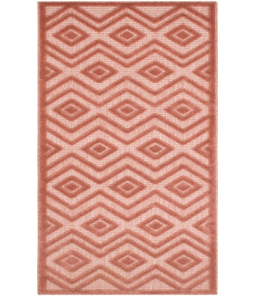 Nourison Versatile Coral Orange NRV01 2 ft. X 6 ft. Rectangle Rug