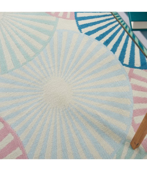 Nourison Grafix Area Rug GRF20-Ivory/Multi