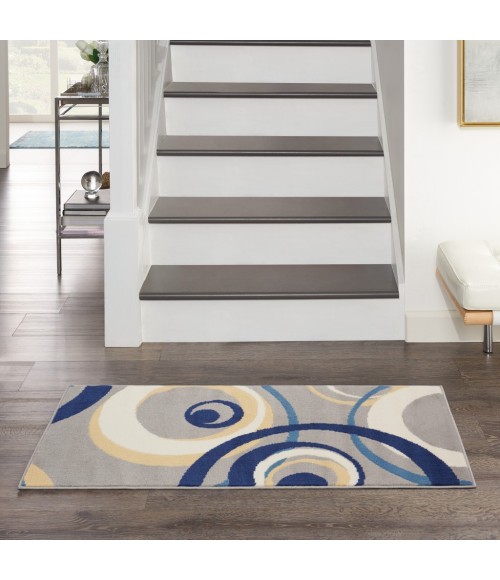 Nourison Grafix Area Rug GRF21-Grey