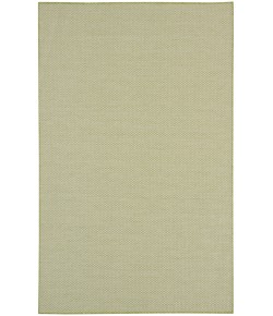 Nourison Courtyard Ivory Green COU01 8 ft. Square Rug