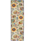 Nourison Aloha Area Rug ALH17-Ivory/Multi