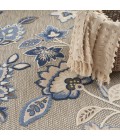 Nourison Aloha Area Rug ALH31 Blue Grey