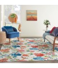 Waverly Sun N' Shade Area Rug SND82 Ivory/Multi 10' x 13'