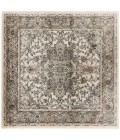 Nourison Concerto Ivory Grey CNC05 4 ft. X Square Rug