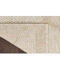 Nourison Easy Care Cream NES01 4 ft. X 6 ft. Rectangle Rug
