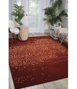Nourison Opaline - Opa08 Fire Area Rug 8 ft. 6 X 11 ft. 6 Rectangle