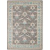 Nourison Tranquil(Traql) - Tra10 Grey Pink Area Rug 5 ft. 3 X 7 ft. 3 Rectangle