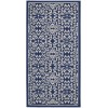 Nourison Jubilant - Jub06 Navy Ivory Area Rug 2 ft. X 4 ft. Rectangle