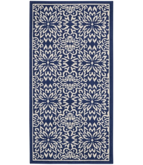 Nourison Jubilant Runner Area Rug JUB06-Navy/Ivory
