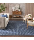 Nourison Twist Reversible Blue TWS01 8 ft. X 10 ft. Rect. Rug