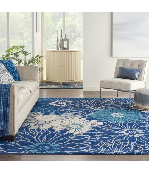 Nourison PASSION Area Rug Nourison Passion Area Rug PSN17-Navy/Ivory