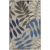 Nourison Aloha - Alh18 Grey Blue Area Rug 2 ft. 8 X 4 ft. Rectangle