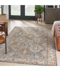 Nourison Sahar Blue SHR01 4 ft. X 6 ft. Rect. Rug