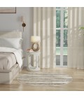Nourison Serenity Home Ivory Beige Rug SRH03 4 ft. X Round - Rugs Town Nourison Serenity Home Ivory Beige SRH03 4 ft. X Round Rug