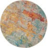 Nourison Celestial - Ces02 Sealife Area Rug 5 ft. 3 X Round