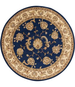 Nourison 2000 - 2022 Navy Area Rug 6 ft. X Round