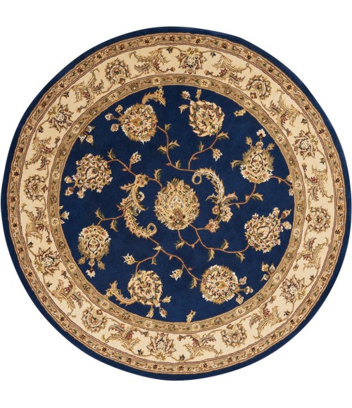 Nourison 2000 Round Area Rug 2022-Navy