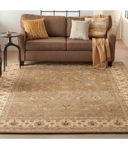 Nourison 2000 - 2003 Olive Area Rug 8 ft. 6 X 11 ft. 6 Rectangle