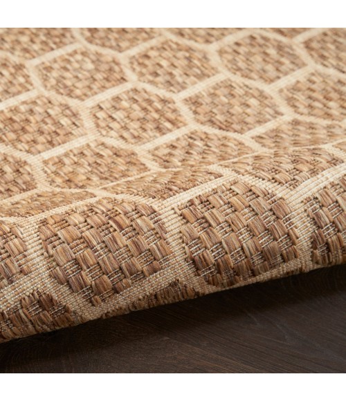 Nourison Twist Reversible Natural TWS01 8 ft. X Round Rug