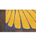 Nourison Aloha Navy Multicolor ALH24 5 ft. 3 in. X 7 ft. 5 in. Rectangle Rug