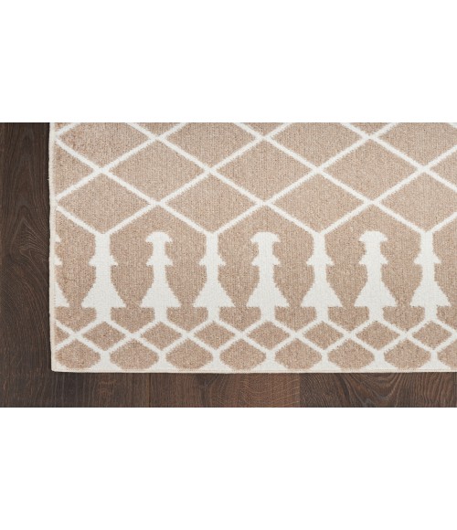 Nourison Astra Machine Washable Taupe ASW10 7 ft. 10 in. X 10 ft. Rectangle Rug