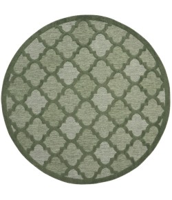Nourison Home Easy Care Green NES01 8 ft. Round Rug