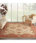 Nourison Living Treasures Area Rug LI04-Ivory/Red