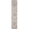 Nourison Astra Washables - Asw12 Grey Multicolor Area Rug 2 ft. 2 in. X 12 ft. Runner