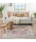 Nourison Vintage Kashan Area Rug VKA07-Red/Ivory