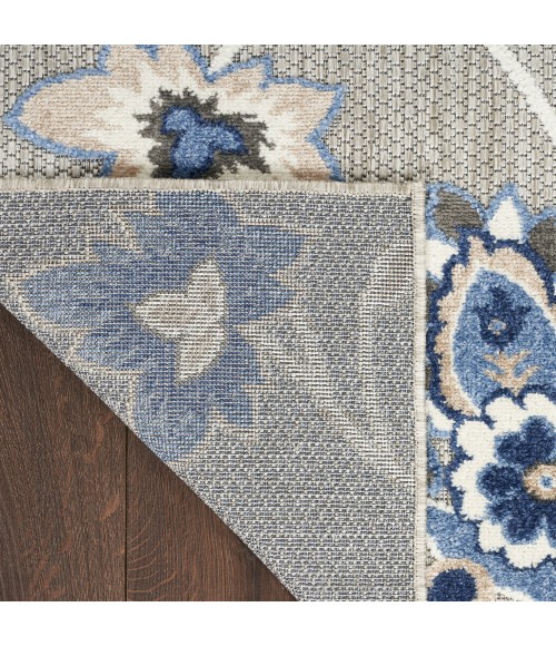 Nourison Aloha Area Rug ALH31 Blue Grey