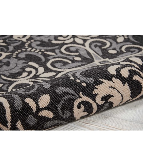 Nourison CARIBBEAN Area Rug Nourison Caribbean Area Rug CRB12-Charcoal